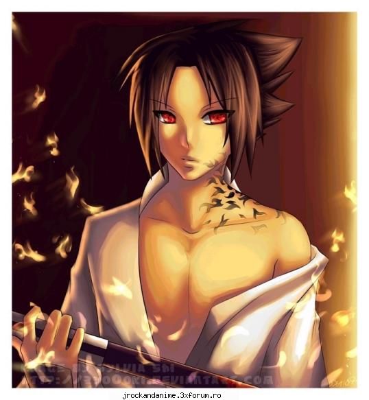 Sasuke Uchiha - ) imi place poza asta - ^_^naruto^_^