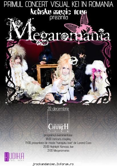 primul concert Visual Kei in ROMANIA - 20 Decembrie - MEGAROMANIA in The Silver - ^_^welcome in our world^_^